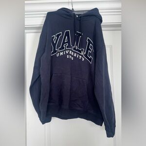 H&M Dark Blue Yale University Hoodie